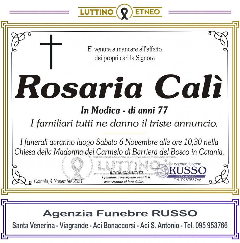 Rosaria  Calí